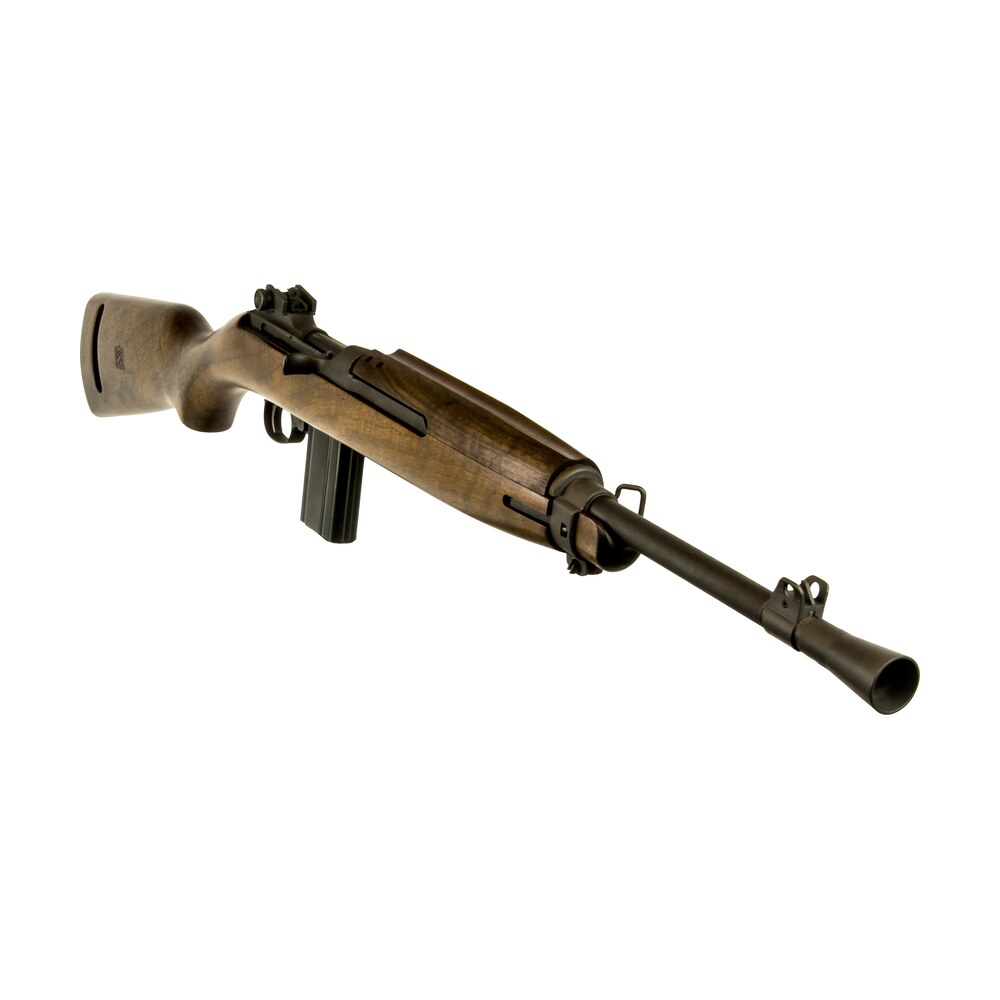 inland mfg ilm170 m1 jungle carbine 30 carbine 15+1 16.25" threaded barrel w/conical flash hider, black metal finish, round bolt, walnut stock Inland MFG ILM170 M1 Jungle Carbine 30 Carbine 15+1 16.25" Threaded Barrel Sports South item 49514