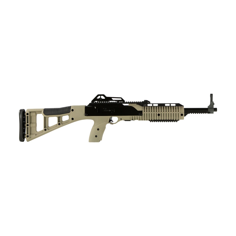 hi point 995tsfde 995ts carbine 9mm luger 16.50" 10+1 black flat dark earth all weather molded stock flat dark earth polymer grip right hand Hi-Point 995TSFDE 995TS Carbine 9mm Luger 16.50" 10+1 Black Flat Dark Earth All Weather Molded Sports South item 49668