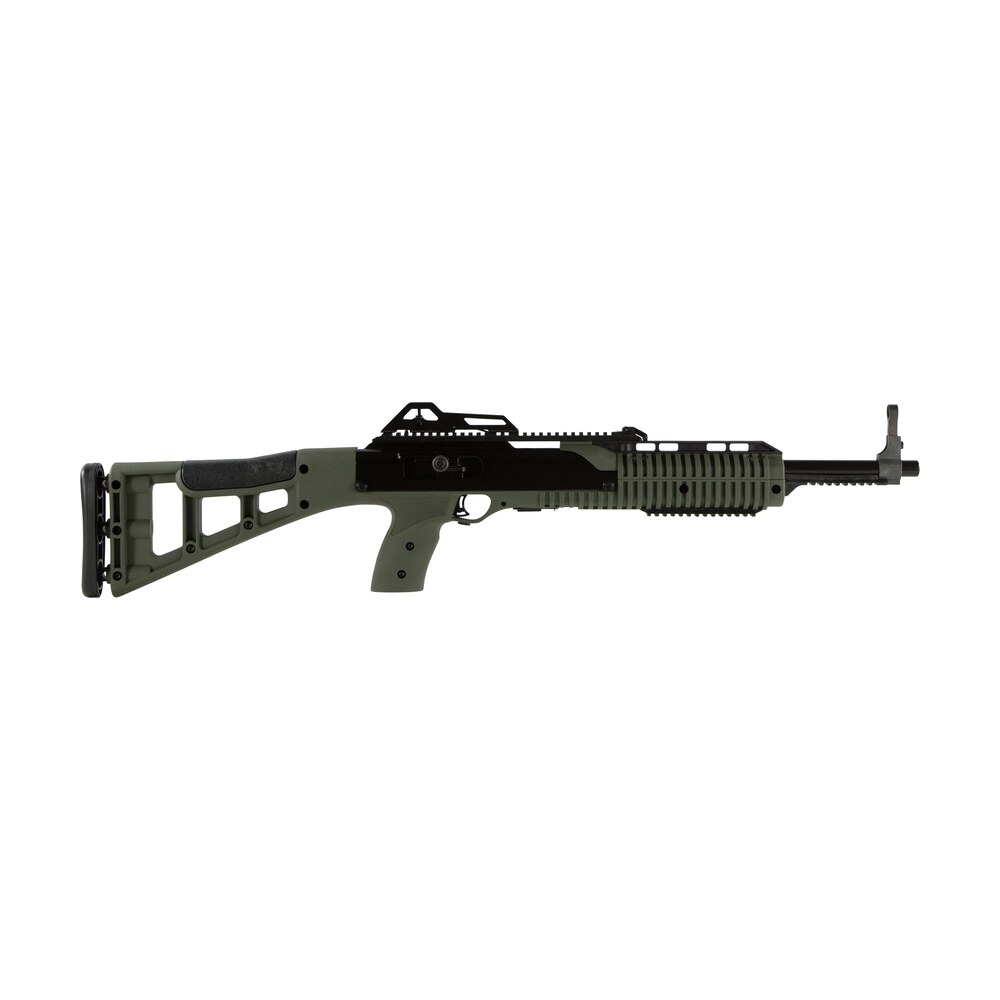 hi point 4595tsod 4595ts carbine 45 acp 17.50" 9+1 black od green all weather molded stock od green polymer grip right hand Hi-Point 4595TSOD 4595TS Carbine 45 ACP 17.50" 9+1 Black OD Green All Weather Molded Stock OD Sports South item 49671