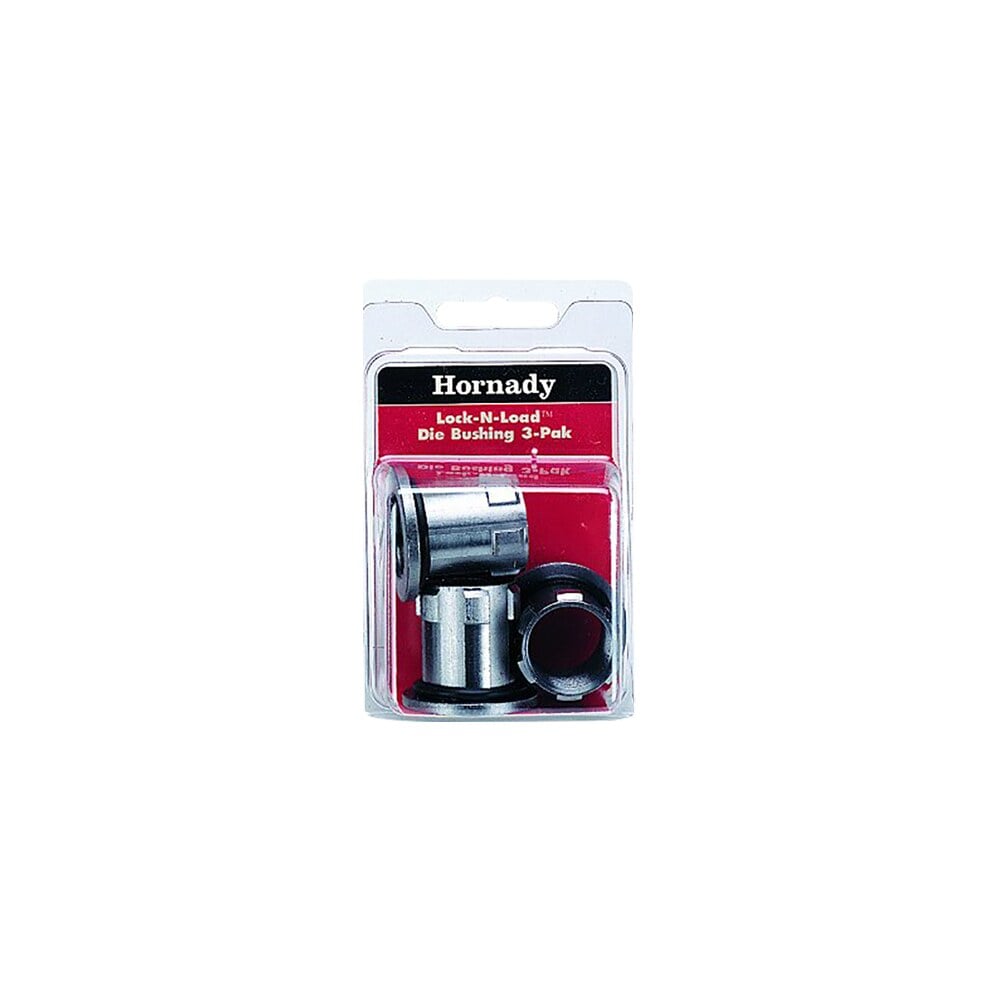 hornady 044093 lock n load die bushing metal works with lock n load reloading press 3 pack Hornady 044093 Lock-N-Load Die Bushing Metal Works Sports South item 49810