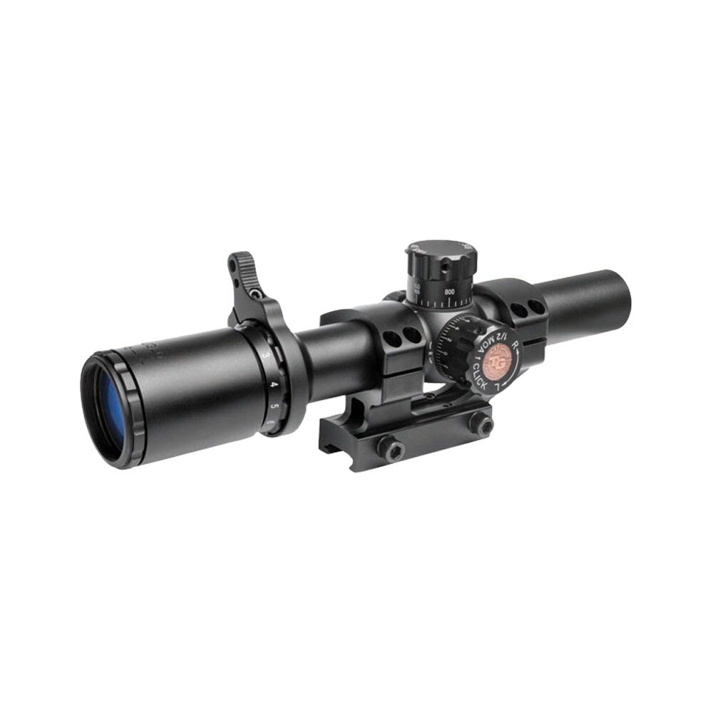 truglo tg8516tl tru brite 30 1 6x 24mm objective wide fov 30mm tube black matte finish illuminated duplex mil dot Truglo TG8516TL Tru-Brite 30 1-6x 24mm Objective Wide FOV 30mm Tube Black Matte Finish Sports South item 5017