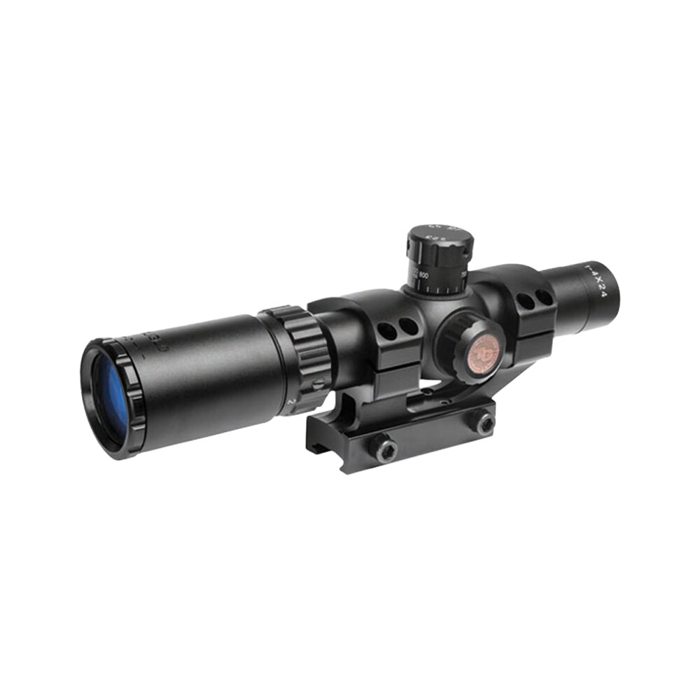truglo tg8514bt tru brite 30 1 4x 24mm obj wide fov 30mm tube black finish duplex mil dot Truglo TG8514BT Tru-Brite 30 1-4x 24mm Obj Wide FOV 30mm Tube Black Finish Duplex Mil-Dot Sports South item 5019