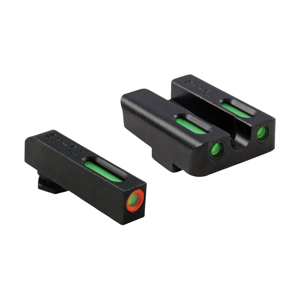 truglo tg13gl1pc tfx pro black | green tritium & fiber optic orange outline front sight green tritium & fiber optic rear sight TruGlo TG13GL1PC TFX Pro Black | Green Tritium & Fiber Optic Orange Outline Front Sight Sports South item 5029