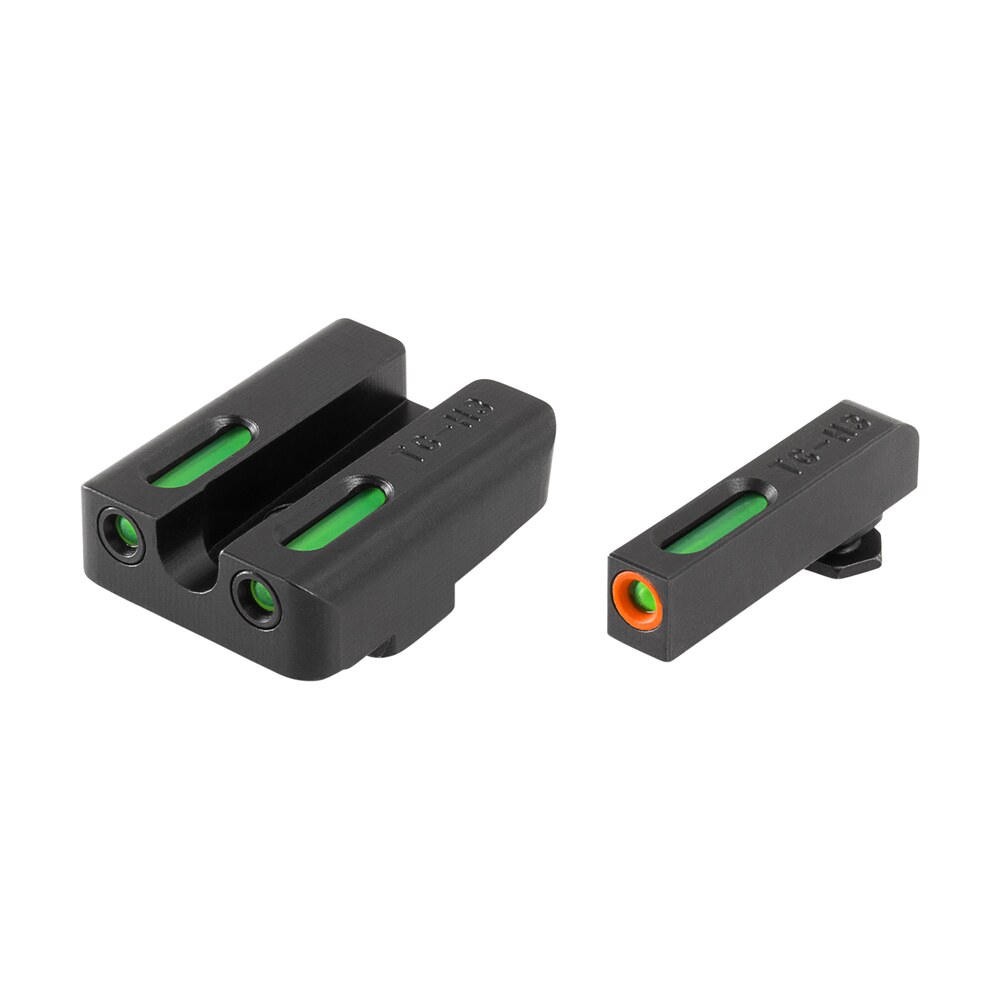 truglo tg13gl2pc tfx pro black | green tritium & fiber optic orange outline front sight green tritium & fiber optic rear sight TruGlo TG13GL2PC TFX Pro Black | Green Tritium & Fiber Optic Orange Outline Front Sight Sports South item 5030