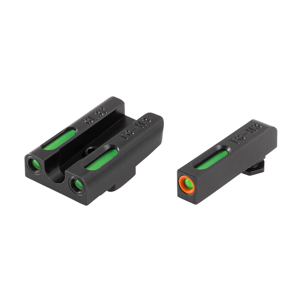 truglo tg13gl3pc tfx pro black | green tritium & fiber optic orange outline front sight green tritium & fiber optic rear sight TruGlo TG13GL3PC TFX Pro Black | Green Tritium & Fiber Optic Orange Outline Front Sight Sports South item 5032
