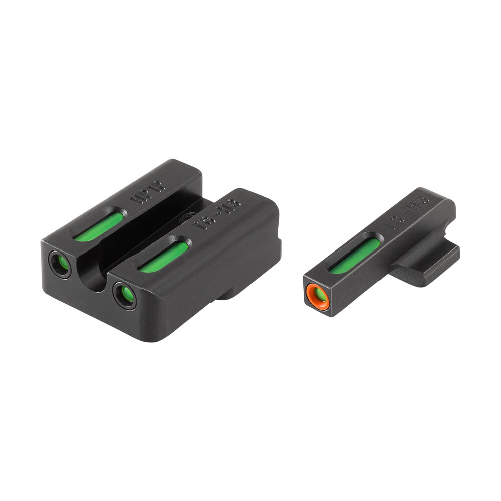 truglo tg13hp1pc tfx pro black | green tritium & fiber optic orange outline front sight green tritium & fiber optic rear sight TruGlo TG13HP1PC TFX Pro Black | Green Tritium & Fiber Optic Orange Outline Front Sight Sports South item 5034