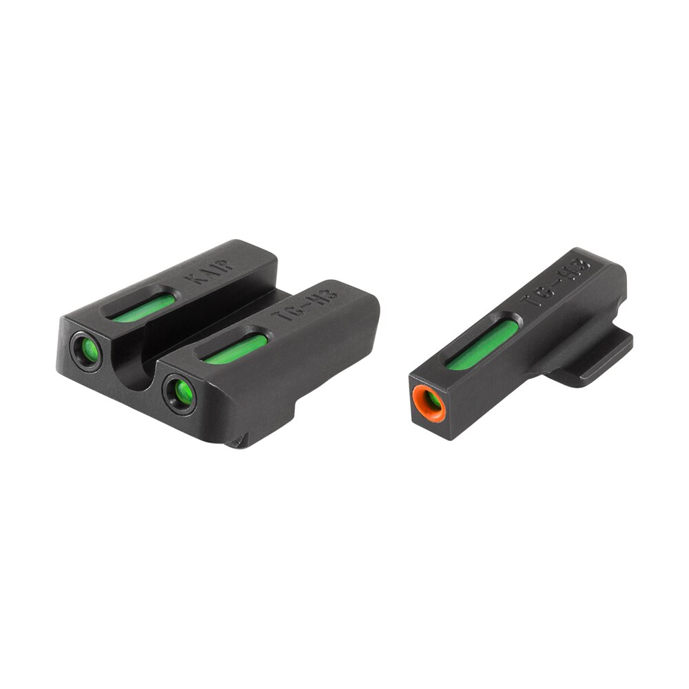 truglo tg13ka1pc tfx pro black | green tritium & fiber optic orange outline front sight green tritium & fiber optic rear sight TruGlo TG13KA1PC TFX Pro Black | Green Tritium & Fiber Optic Orange Outline Front Sight Sports South item 5038