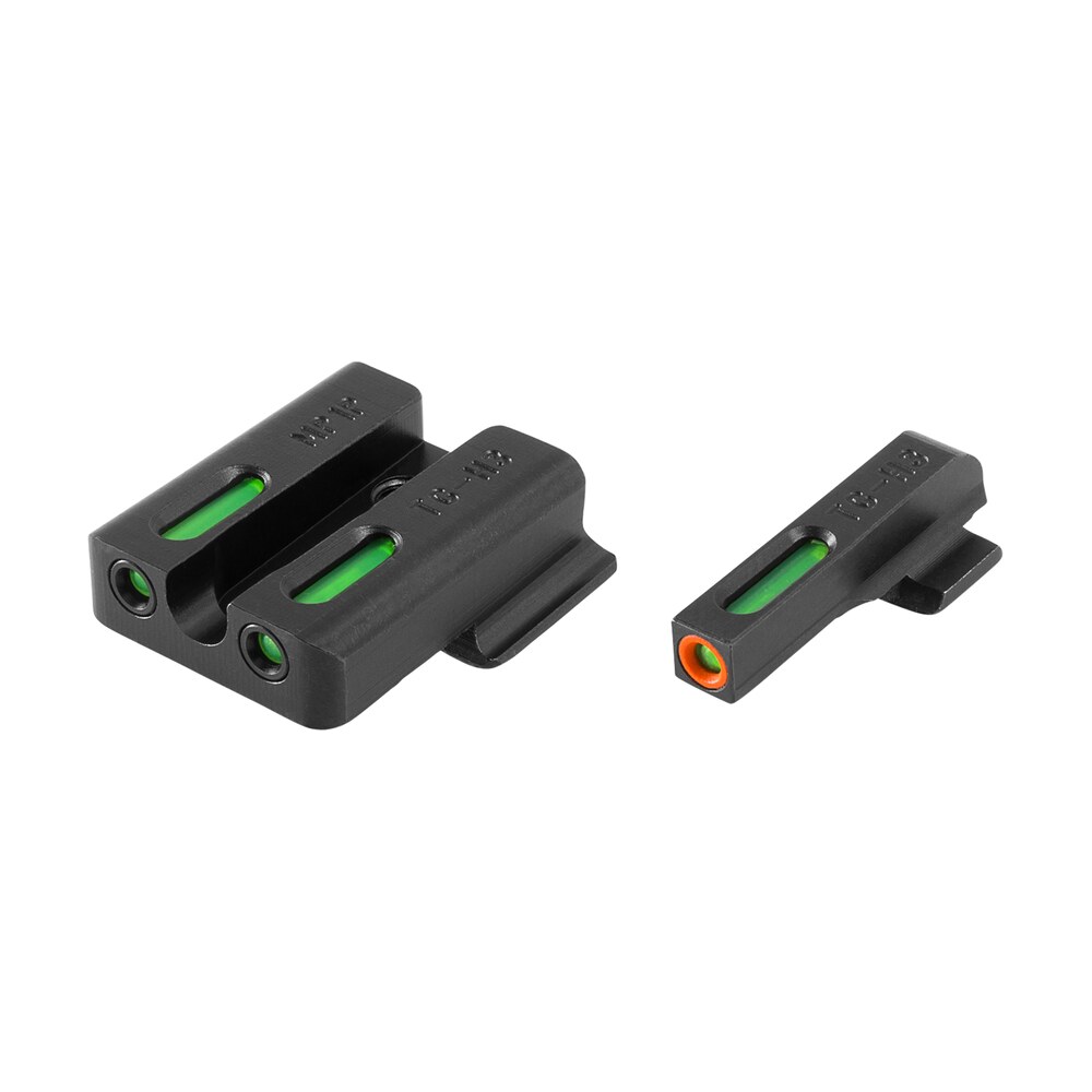 truglo tg13mp1pc tfx pro black | green tritium & fiber optic orange outline front sight green tritium & fiber optic rear sight TruGlo TG13MP1PC TFX Pro Black | Green Tritium & Fiber Optic Orange Outline Front Sight Sports South item 5041