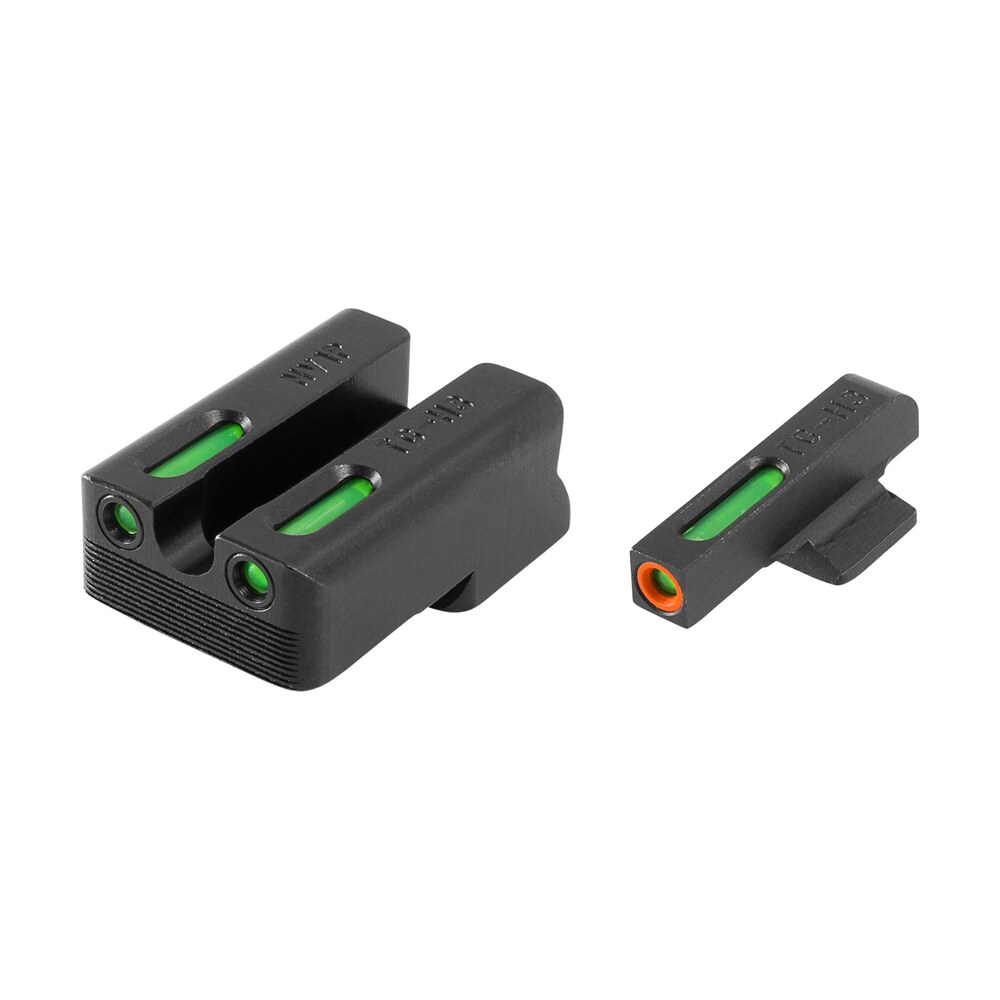 truglo tg13nv1pc tfx pro black | green tritium & fiber optic orange outline front sight green tritium & fiber optic rear sight TruGlo TG13NV1PC TFX Pro Black | Green Tritium & Fiber Optic Orange Outline Front Sight Sports South item 5043