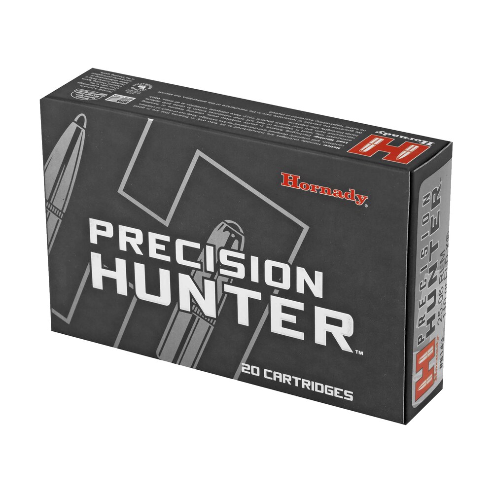 hornady 8143 precision hunter 25 06rem 110gr extremely low drag expanding 20 per box/10 case Hornady 8143 Precision Hunter 25-06Rem 110gr Extremely Low Drag eXpanding 20 Per Box/10 Case Sports South item 50480