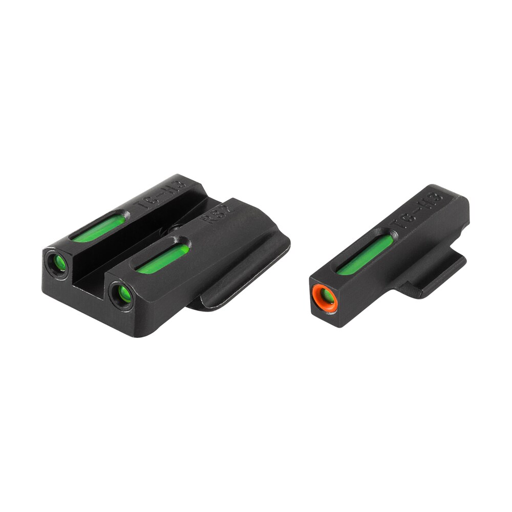 truglo tg13rs2pc tfx pro black | green tritium & fiber optic orange outline front sight green tritium & fiber optic rear sight TruGlo TG13RS2PC TFX Pro Black | Green Tritium & Fiber Optic Orange Outline Front Sight Sports South item 5052