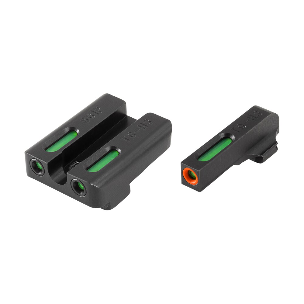 truglo tg13sg2pc tfx pro black | green tritium & fiber optic orange outline front sight green tritium & fiber optic rear sight TruGlo TG13SG2PC TFX Pro Black | Green Tritium & Fiber Optic Orange Outline Front Sight Sports South item 5057