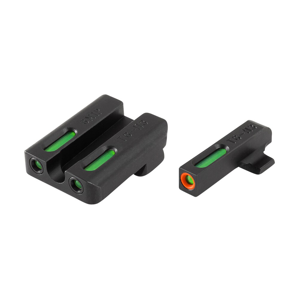 truglo tg13sm1pc tfx pro black | green tritium & fiber optic orange outline front sight green tritium & fiber optic rear sight TruGlo TG13SM1PC TFX Pro Black | Green Tritium & Fiber Optic Orange Outline Front Sight Sports South item 5058