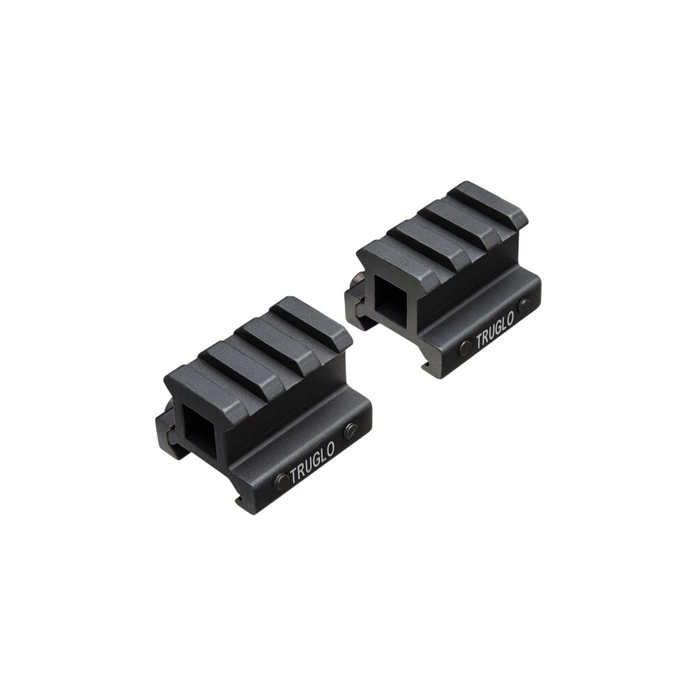 truglo tg8982b picatinny riser mount matte black anodized TruGlo TG8982B Picatinny Riser Mount Matte Black Anodized Sports South item 5064