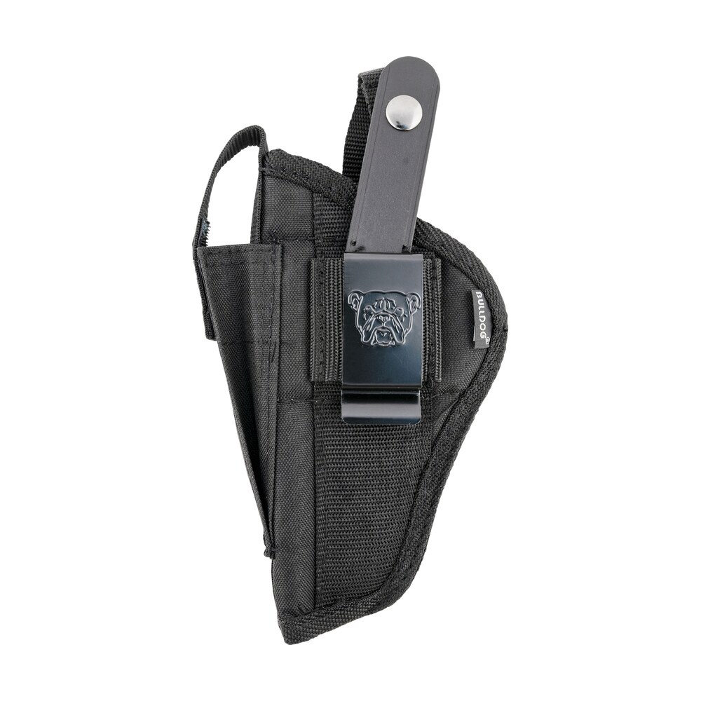 bulldog fsn8 extreme owb black nylon belt loop/clip fits glock 20/21 fits 3.50 5" barrel ambidextrous Bulldog FSN8 Extreme OWB Black Nylon Belt Loop/Clip Sports South item 51287
