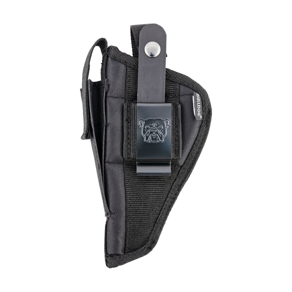 bulldog fsn15 extreme owb black nylon belt loop/clip fits 1911 ambidextrous Bulldog FSN15 Extreme OWB Black Nylon Belt Loop/Clip Sports South item 51290