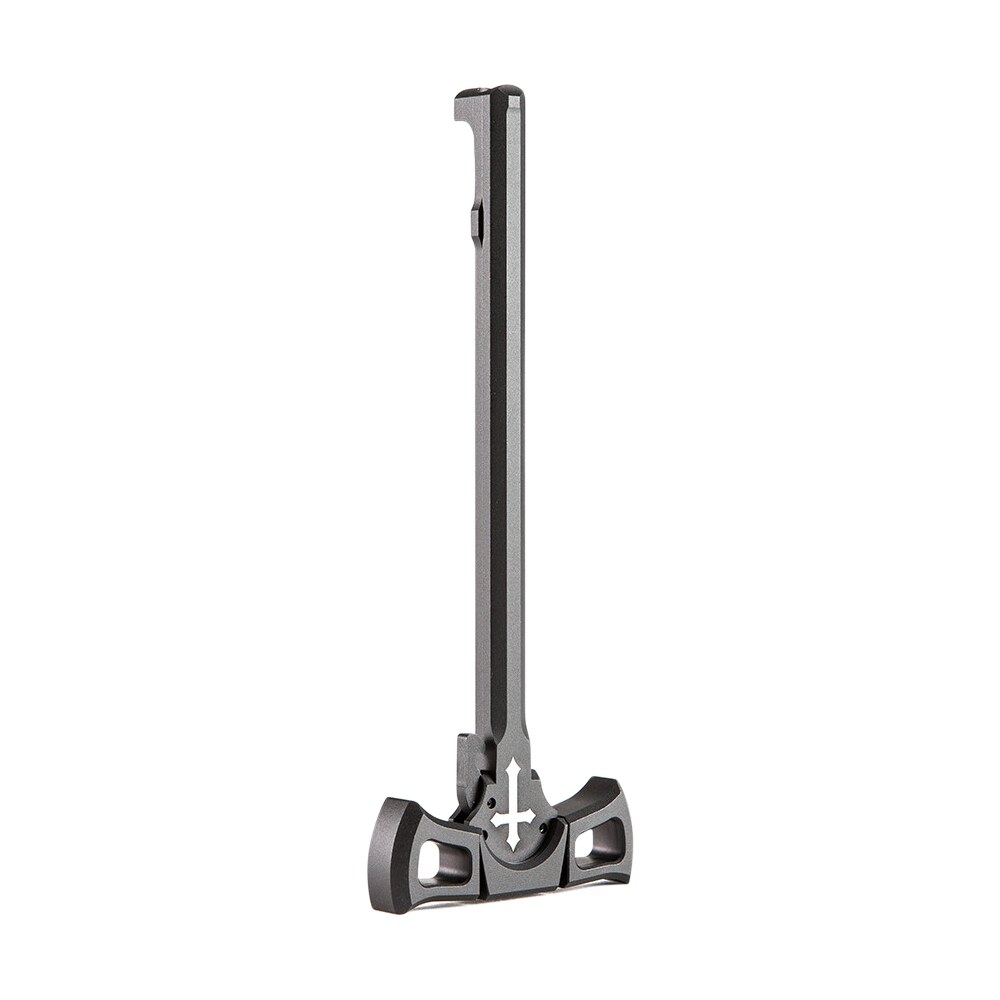 patriot ordnance factory 00850 tomahawk charging handle ar 10 black anodized aluminum, ambidextrous Patriot Ordnance Factory 00850 Tomahawk Charging Handle AR-10 Black Anodized Aluminum, Sports South item 5188