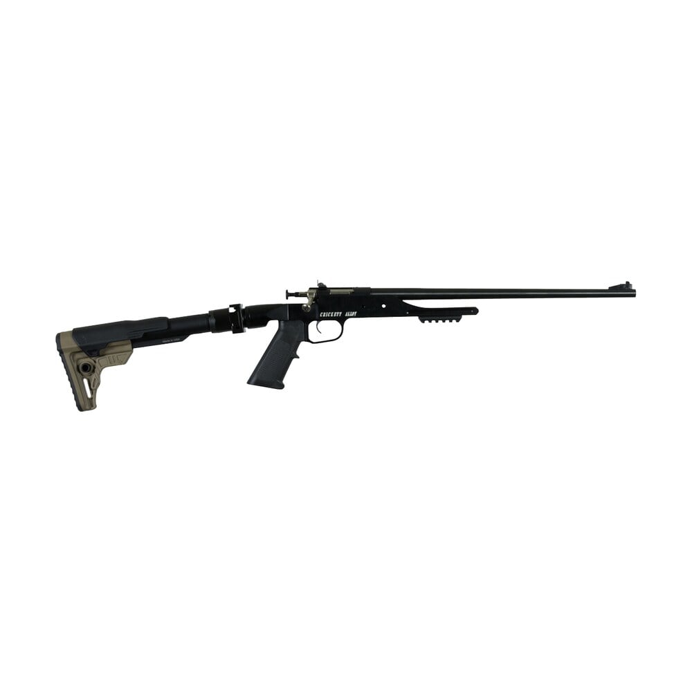 crickett ksa2180 precision 22 lr 1 rd 16.13" blued steel barrel, blued steel w/picatinny rail receiver, black adjustable stock Crickett KSA2180 Precision 22 LR 1 rd 16.13" Blued Steel Sports South item 52139