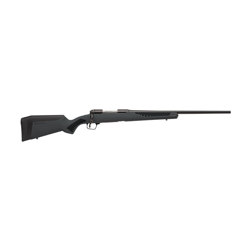 savage arms 57039 110 hunter full size 270 win 4+1 22" matte black button rifled barrel, matte black drilled & tapped carbon steel receiver, adj accustock matte gray synthetic stock, right hand Savage Arms 57039 110 Hunter Full Size 270 Win 4+1 22" Matte Black Button-Rifled Sports South item 52172
