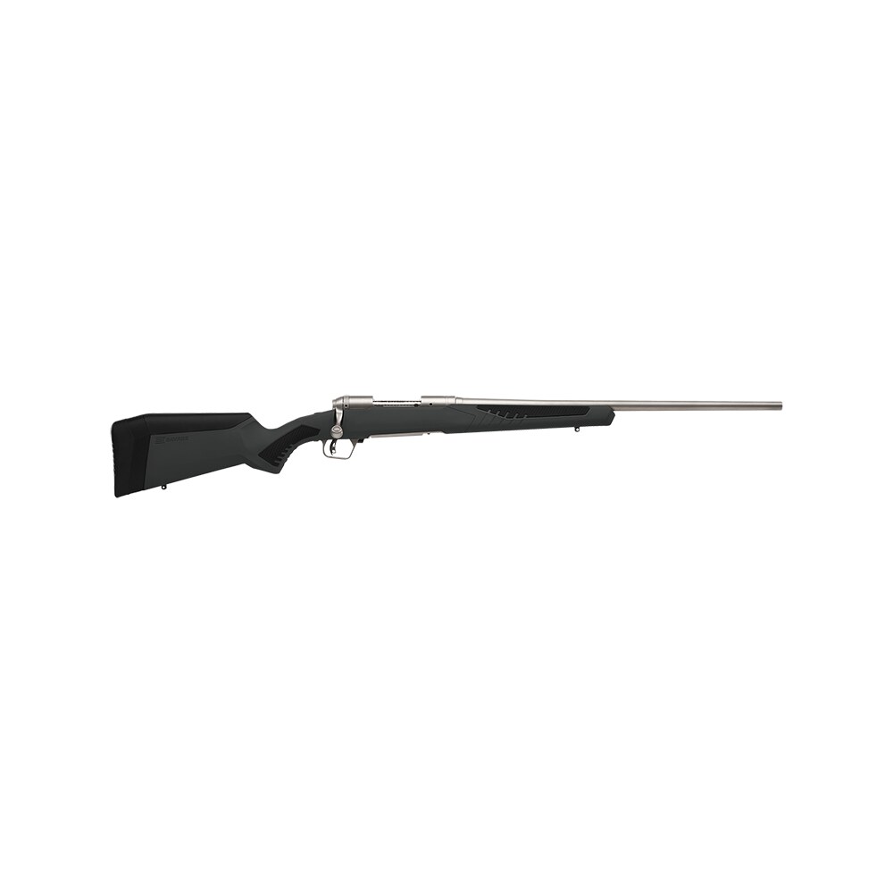 savage arms 57078 110 storm full size 308 win 4+1 22" matte stainless button rifled barrel, matte drilled & tapped stainless steel receiver, accustock matte gray synthetic stock, right hand Savage Arms 57078 110 Storm Full Size 308 Win 4+1 22" Matte Stainless Button-Rifled Sports South item 52178