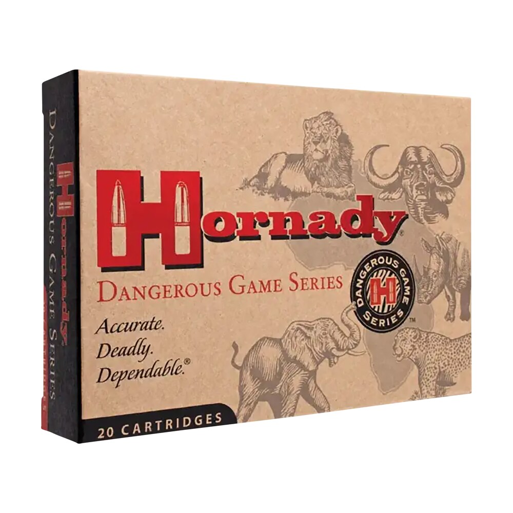 hornady 82322 dangerous game 375h&hmag 300gr dangerous game solid 20 per box/6 case Hornady 82322 Dangerous Game 375H&HMag 300gr Dangerous Game Solid 20 Per Box/6 Case Sports South item 52465