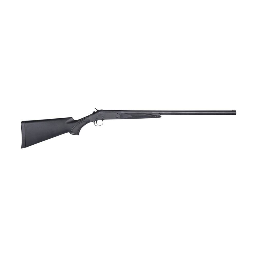 stevens 19201 301 full size 410 gauge break open 3" 1rd 26" matte black single shot barrel, matte black carbon steel receiver, fixed matte black synthetic stock, ambidextrous Stevens 19201 301 Full Size 410 Gauge Break Open 3" 1rd 26" Matte Black Single Shot Sports South item 53107