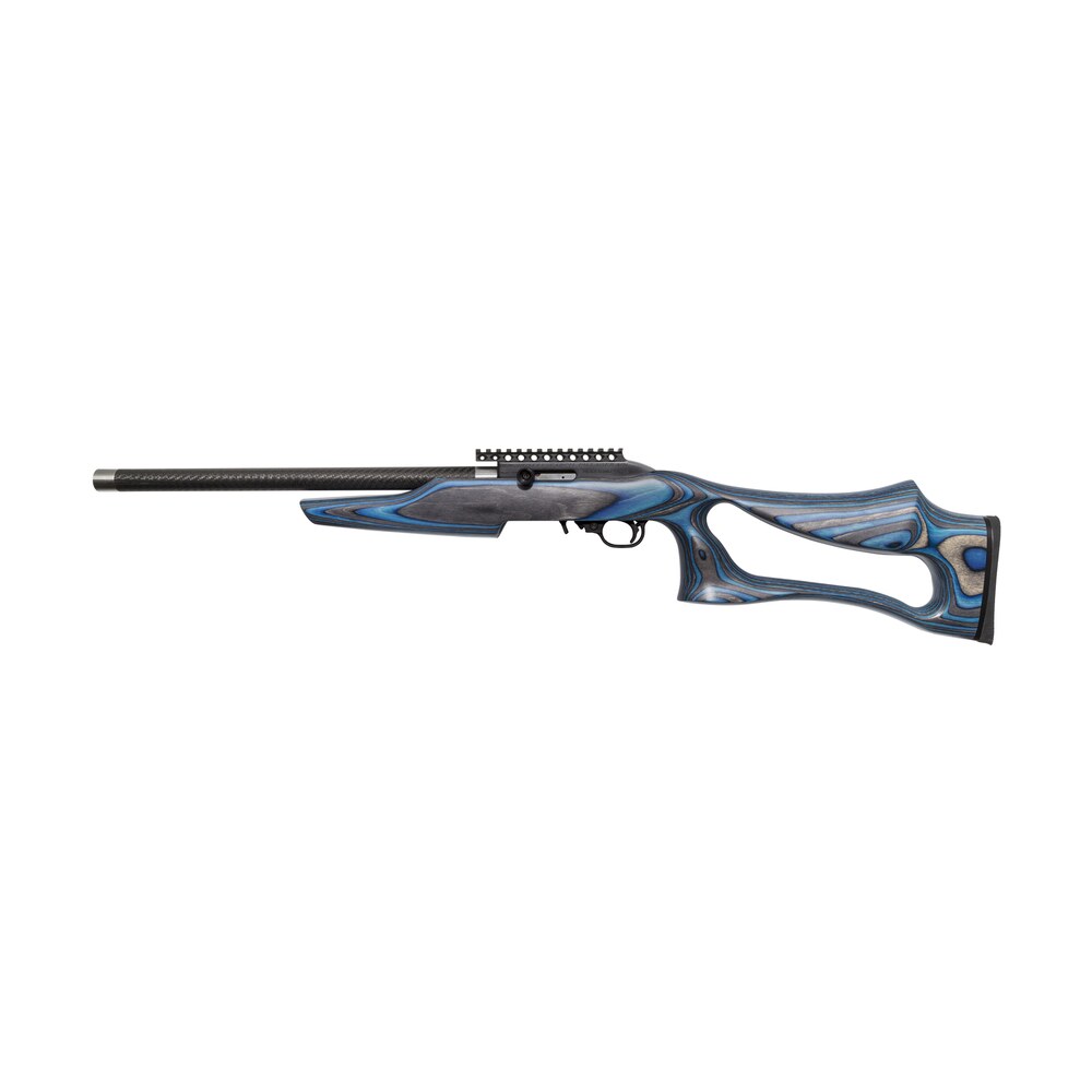magnum research sseb22g magnum lite switchbolt full size 22 lr 10+1 17" black anodized carbon steel/threaded barrel, black w/integral scope base receiver/ blue fixed thumbhole stock, right hand Magnum Research SSEB22G Magnum Lite SwitchBolt Full Size 22 LR 10+1 17" Black Anodized Carbon Sports South item 53186