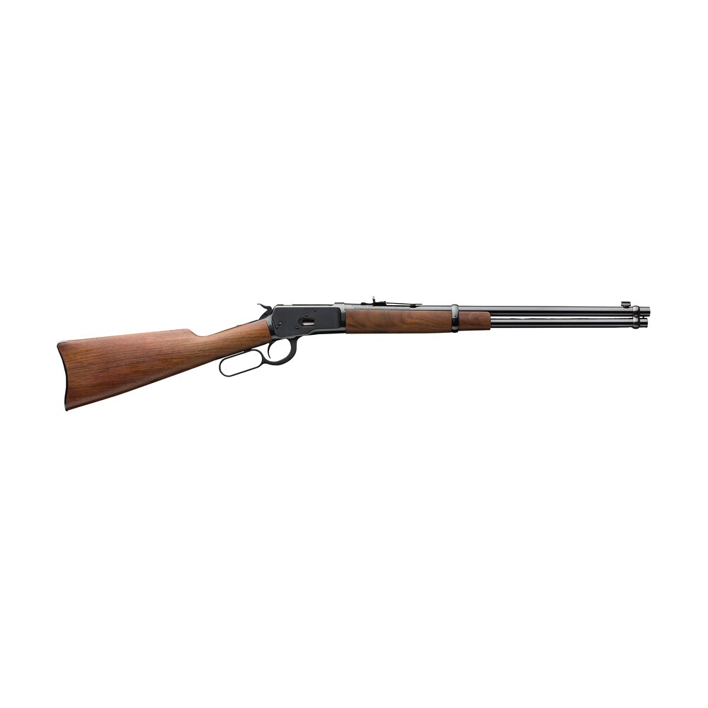 winchester repeating arms 534177137 model 1892 carbine full size 357 mag 10+1 20" brushed polish blued steel barrel, drilled & tapped steel receiver, black walnut straight grip stock Winchester Repeating Arms 534177137 Model 1892 Carbine Full Size 357 Mag 10+1 20" Brushed Sports South item 53754
