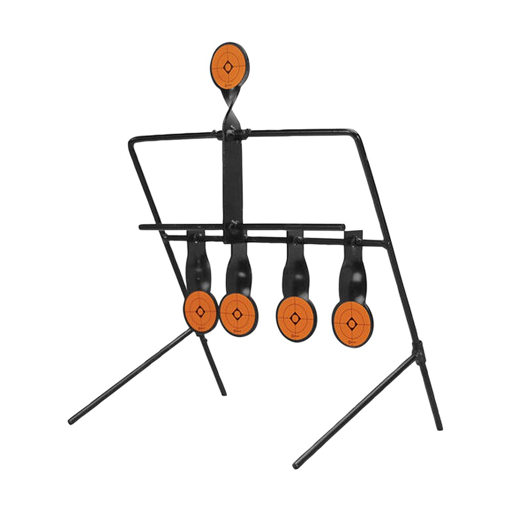 caldwell 820585 resetting target airgun ar500 steel black/orange impact enhancement motion 1.50" Caldwell 820585 Resetting Target Airgun AR500 Steel Black/Orange Impact Enhancement Motion Sports South item 53981
