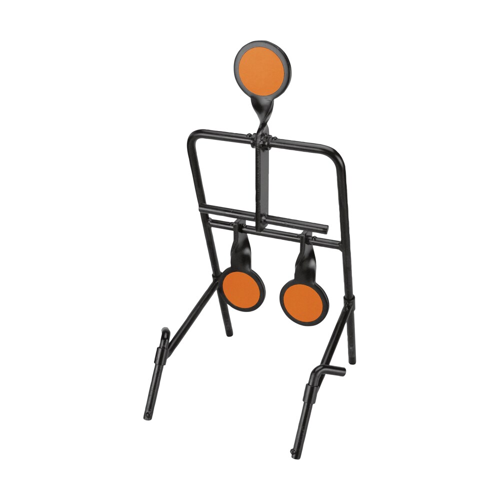 caldwell 1071002 resetting handgun resetting steel target black/orange circle illustration impact enhancement motion 3.50" Caldwell 1071002 Resetting Handgun Resetting Steel Target Black/Orange Circle Illustration Sports South item 53983