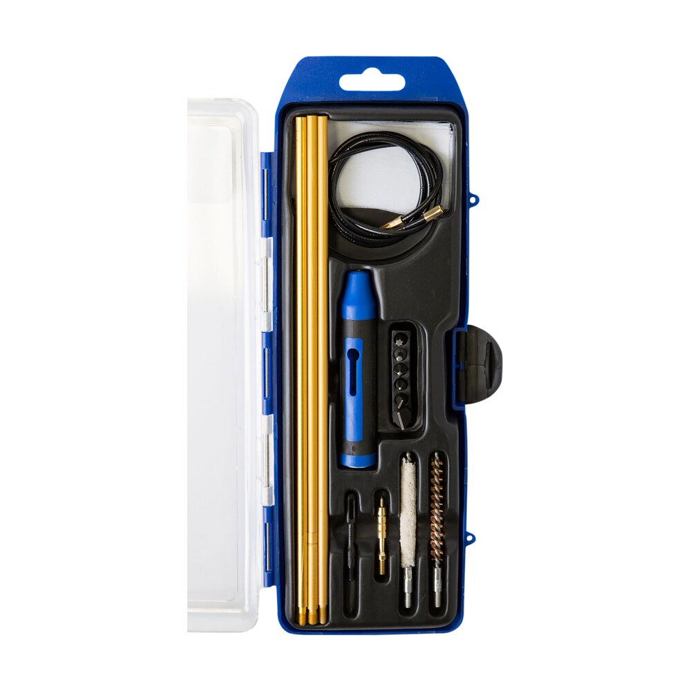 dac gm22hy gunmaster hybrid cleaning kit 22 cal rifle/16 pieces black/blue DAC GM22HY GunMaster Hybrid Cleaning Kit 22 Cal Rifle/16 Pieces Black/Blue Sports South item 5400