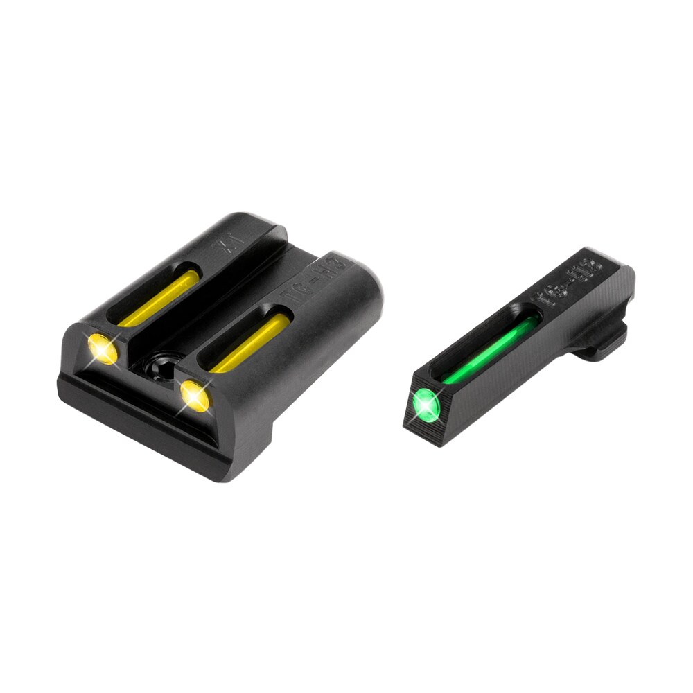 truglo tg131xty tfo green/tritium/fiber optic front sight yellow/tritium/fiber optic rear sight springfield armory xd TruGlo TG131XTY TFO Green/Tritium/Fiber Optic Front Sight-Yellow/Tritium/Fiber Optic Rear Sight Sports South item 54144