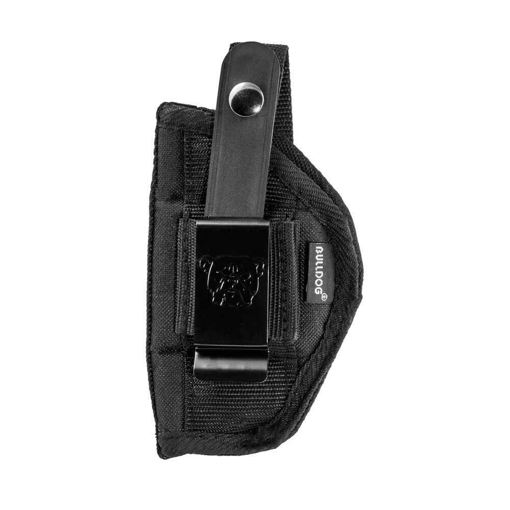 bulldog fsn24 extreme owb black nylon belt loop/clip fits s&w j frame fits 2 2.50" barrel ambidextrous Bulldog FSN24 Extreme OWB Black Nylon Belt Loop/Clip Sports South item 55102