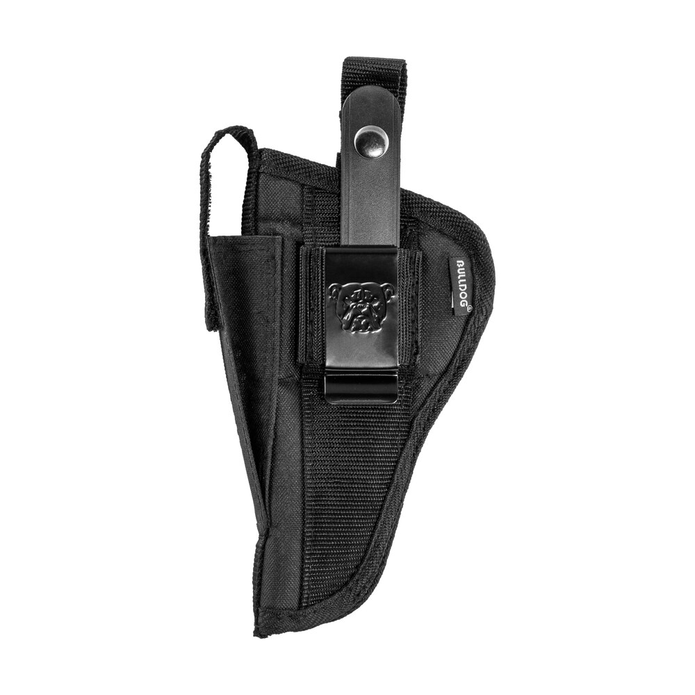 bulldog fsn34 extreme owb black nylon belt loop/clip fits ruger mark style auto fits 4 5" barrel ambidextrous Bulldog FSN34 Extreme OWB Black Nylon Belt Loop/Clip Sports South item 55104