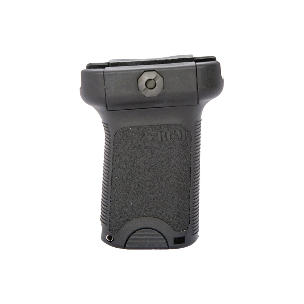 bcm vgsblk bcmgunfighter short vertical grip made of polymer with black aggressive textured finish with storage compartment for picatinny rail BCM VGSBLK BCMGunfighter Short Vertical Grip Made of Polymer Sports South item 5539