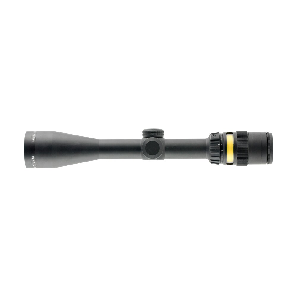 trijicon 200004 accupoint black hardcoat anodized 39x40mm 1" tube illuminated mil dot crosshair w/amber dot reticle Trijicon 200004 AccuPoint Black Hardcoat Anodized 39x40mm 1" Tube Illuminated Mil-Dot Crosshair Sports South item 55415