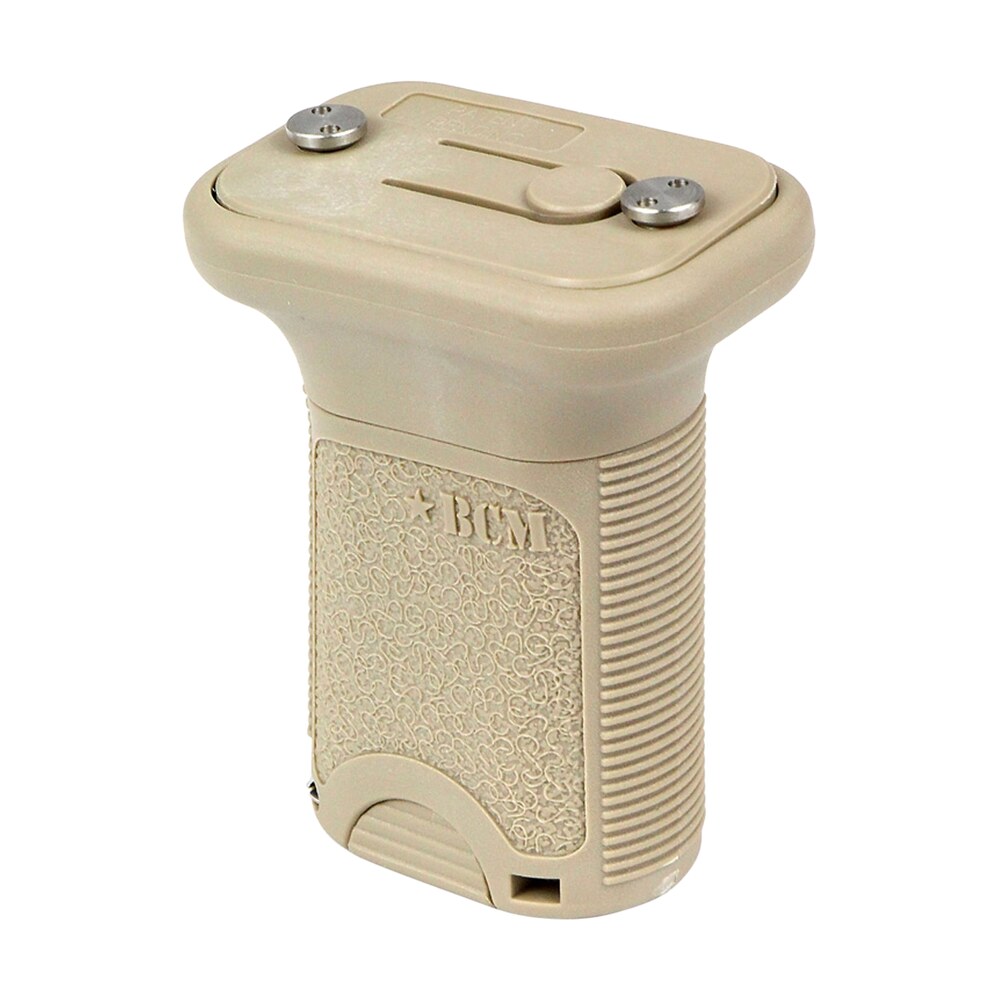 bcm vgskmod3fd bcmgunfighter vertical grip mod 3 made of polymer with flat dark earth finish for keymod rail BCM VGSKMOD3FD BCMGunfighter Vertical Grip Mod 3 Made of Polymer Sports South item 5547