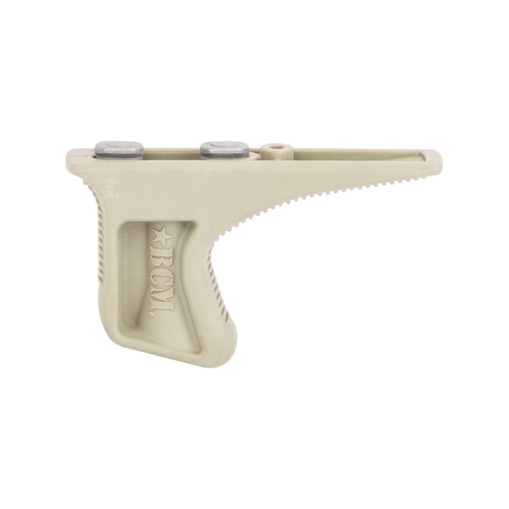 bcm kagkmfde bcmgunfighter kinesthetic angled grip made of polymer with flat dark earth textured finish for keymod rail BCM KAGKMFDE BCMGunfighter Kinesthetic Angled Grip Made of Polymer Sports South item 5549