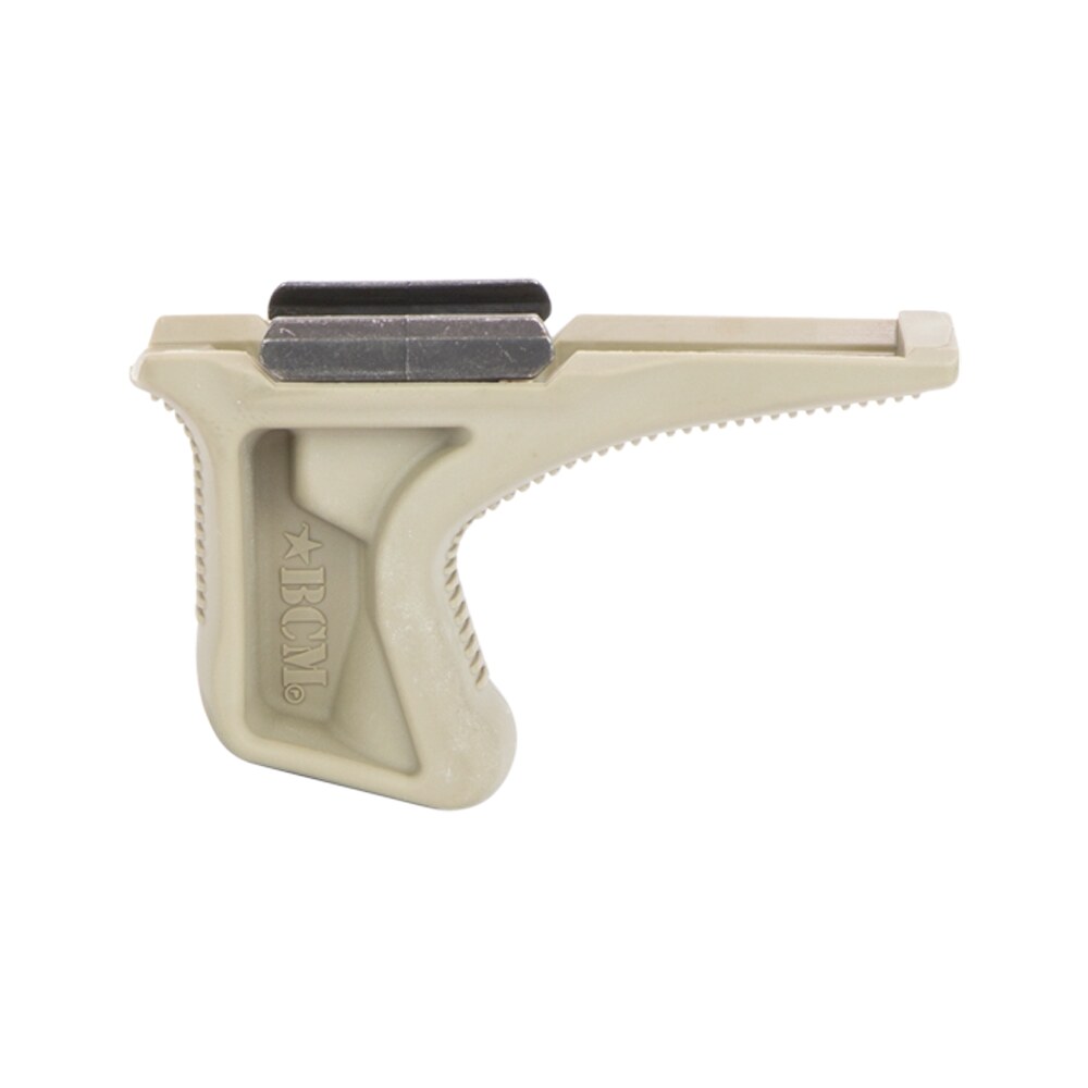 bcm kag1913fde bcmgunfighter kinesthetic angled grip made of polymer with flat dark earth textured finish for picatinny rail BCM KAG1913FDE BCMGunfighter Kinesthetic Angled Grip Made of Polymer Sports South item 5552