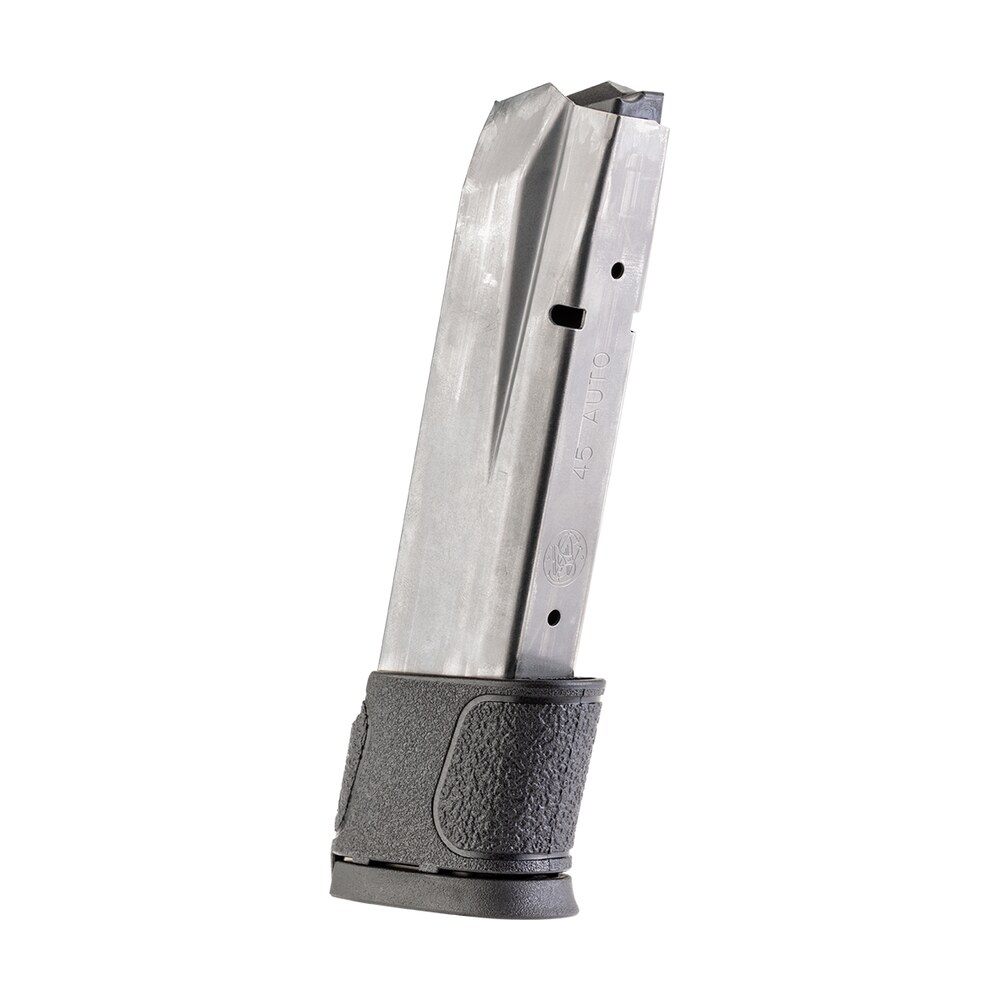 smith & wesson 194760000 m&p 14rd 45acp black base plate steel Smith & Wesson 194760000 M&P 14rd 45ACP Black Base Plate Steel Sports South item 55562