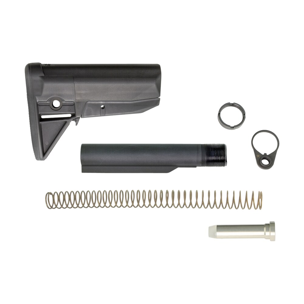 bcm gfskmod0blk bcmgunfighter mod 0 kit black synthetic for ar platform includes stock tube BCM GFSKMOD0BLK BCMGunfighter Mod 0 Kit Black Synthetic for AR-Platform Includes Stock Tube Sports South item 5561