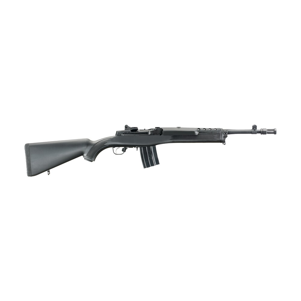 ruger 5847 mini 14 tactical 223 rem/5.56x45mm nato 20+1 16.12" threaded factory installed flash suppressor barrel, blued alloy steel, synthetic stock, optics ready Ruger 5847 Mini-14 Tactical 223 Rem/5.56x45mm NATO 20+1 16.12" Threaded Factory Installed Flash Sports South item 56842