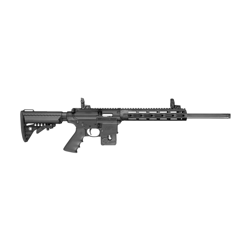smith & wesson 10205 m&p15 performance center sport 22 lr 10+1 18″ threaded barrel, vltor adjustable stock, magpul folding mbus sights, match grade precision barrel,chamber & trigger, hogue grip, opt Smith & Wesson 10205 M&P15 Performance Center Sport 22 LR 10+1 18" Threaded Sports South item 5688