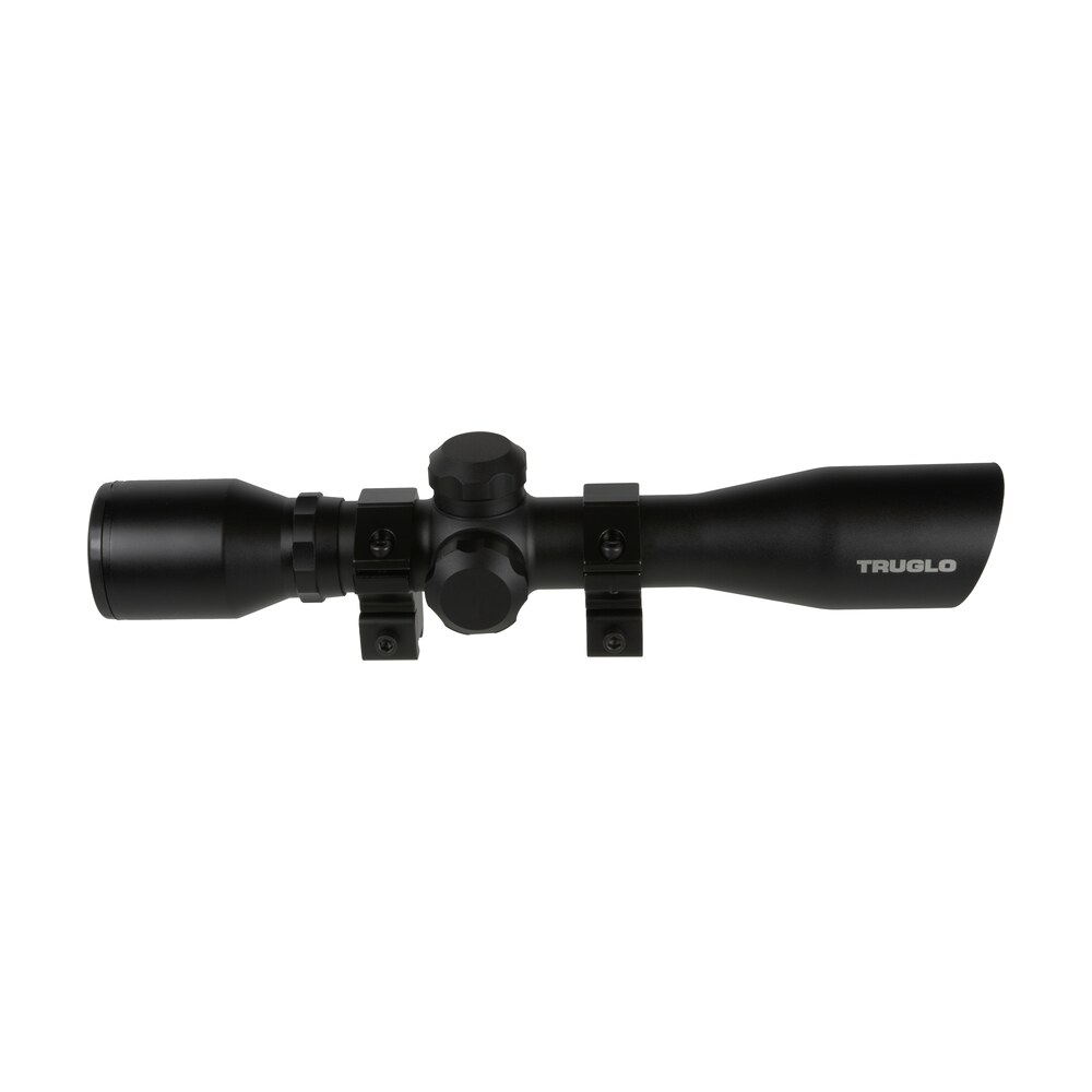 truglo tg8504br compact matte black 4x32mm 1" tube duplex reticle TruGlo TG8504BR Compact Matte Black 4x32mm 1" Tube Duplex Reticle Sports South item 56913
