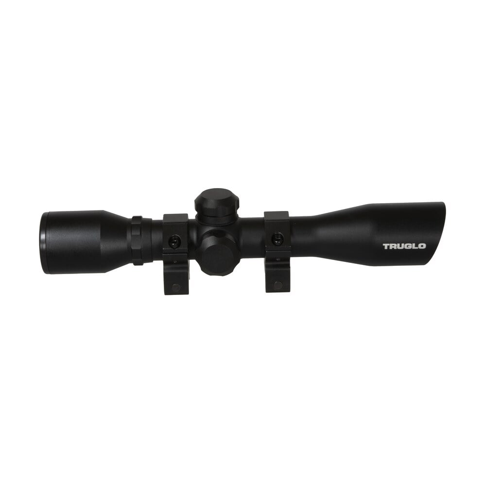 truglo tg8504bd compact black anodized matte black 4x 32mm 1" tube diamond reticle TruGlo TG8504BD Compact Black Anodized Matte Black 4x 32mm 1" Tube Diamond Reticle Sports South item 56914
