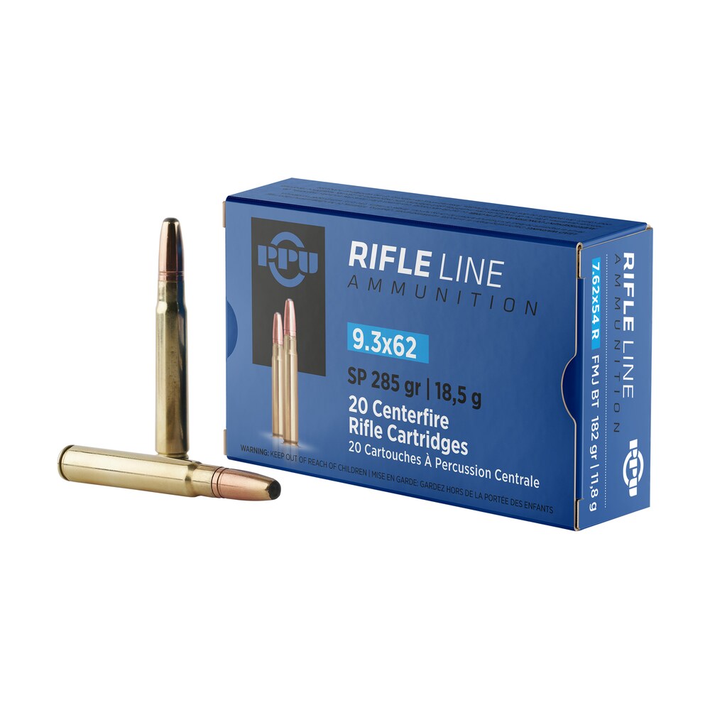 ppu pp9362 metric rifle 9.3mmx62mauser 285gr soft point 20 per box/10 case PPU PP9362 Metric Rifle 9.3mmx62Mauser 285gr Soft Point 20 Per Box/10 Case Sports South item 57050