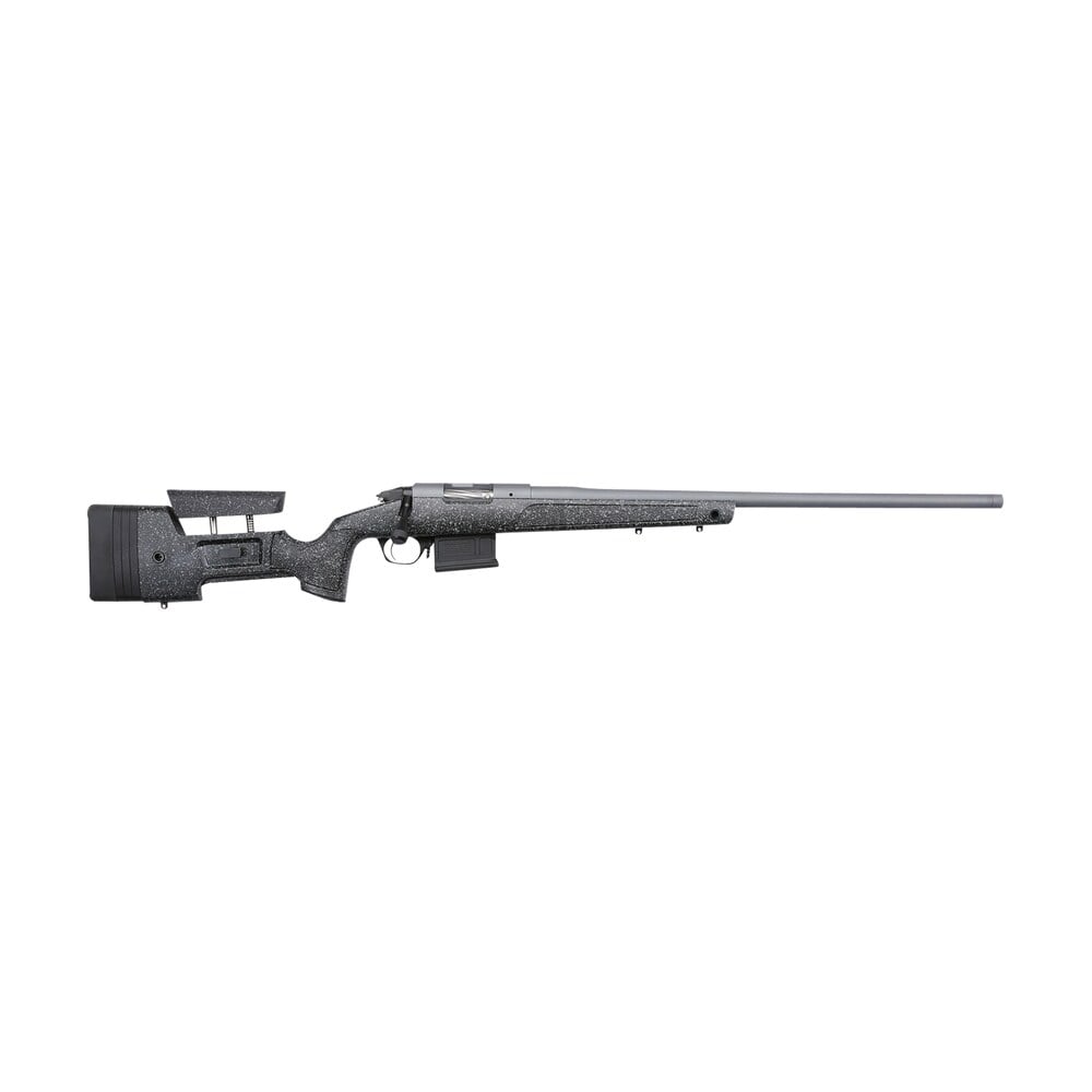 bergara rifles bpr20308mc premier hmr pro 308 win 5+1 20" threaded barrel, tactical gray cerakote, black with gray fleck stock Bergara Rifles BPR20308MC Premier HMR Pro 308 Win 5+1 20" Threaded Sports South item 57117
