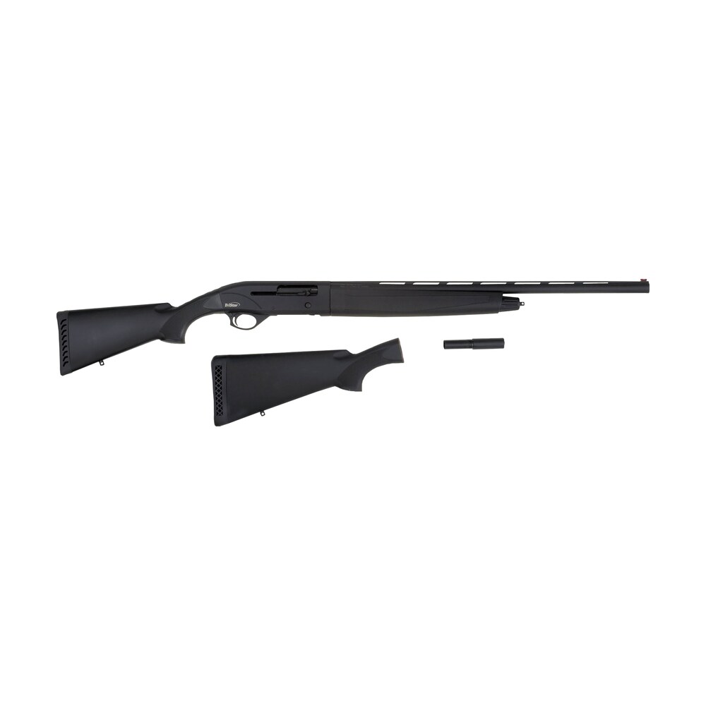 tristar 24130 viper g2 combo compact 20 gauge semi auto 3" 5+1 24" black vent rib barrel, black steel receiver, two fixed black synthetic stocks, right hand TriStar 24130 Viper G2 Combo Compact 20 Gauge Semi-Auto 3" 5+1 24" Black Vent Rib Sports South item 57212