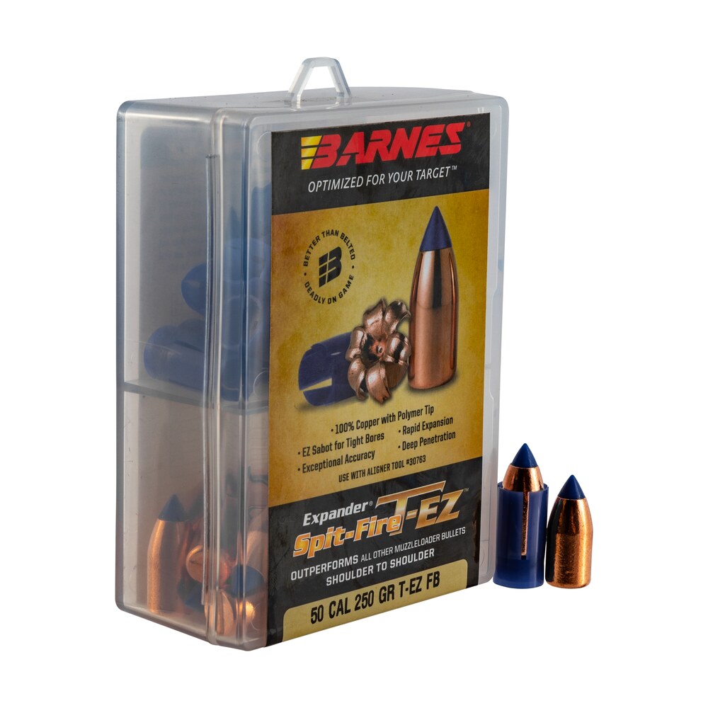 barnes bullets 30601 spit fire t ez muzzleloader 50 spit fire t ez fb 250gr 24rd/box Barnes Bullets 30601 Spit-Fire T-EZ Muzzleloader 50 Spit-Fire T-EZ FB 250gr 24rd/Box Sports South item 58163
