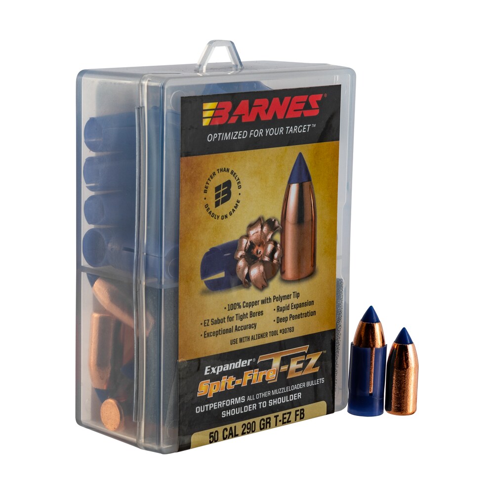 barnes bullets 30607 spit fire t ez muzzleloader 50 spit fire t ez fb 290gr 24rd/box Barnes Bullets 30607 Spit-Fire T-EZ Muzzleloader 50 Spit-Fire T-EZ FB 290gr 24rd/Box Sports South item 58165